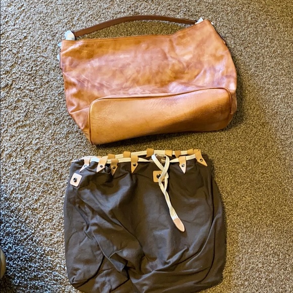 Genuine leather Tan shoulder bag - Picture 7 of 7